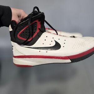 Nike Air flight lite high black 2010 size 11.5 SOLD OUT!HAVE VISABLE FLAWS VIE